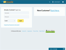 Tablet Screenshot of my.101domain.com